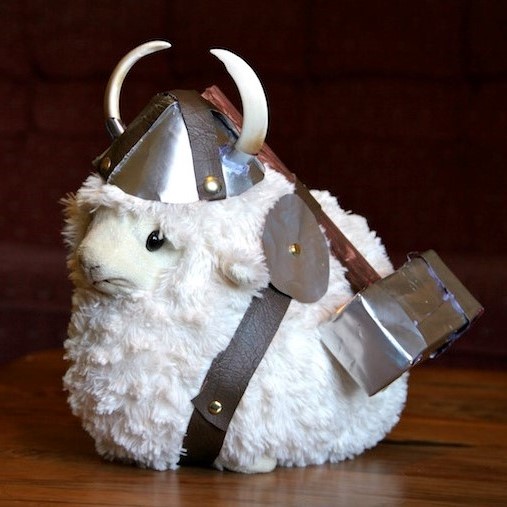 Thor the Viking Sheep