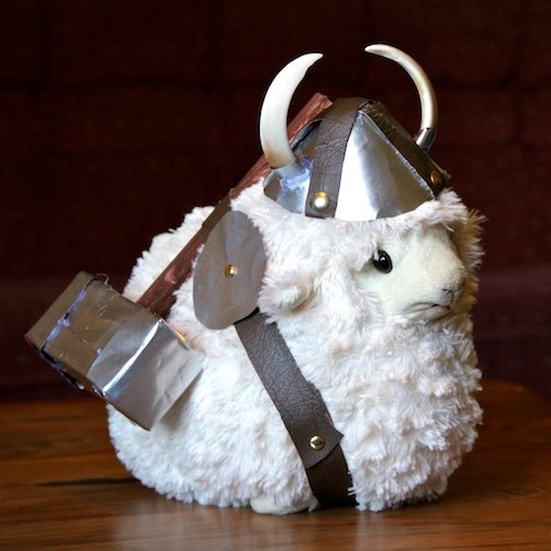 Thor the Viking Sheep